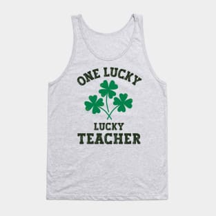 St Patricks Day teacher Tank Top